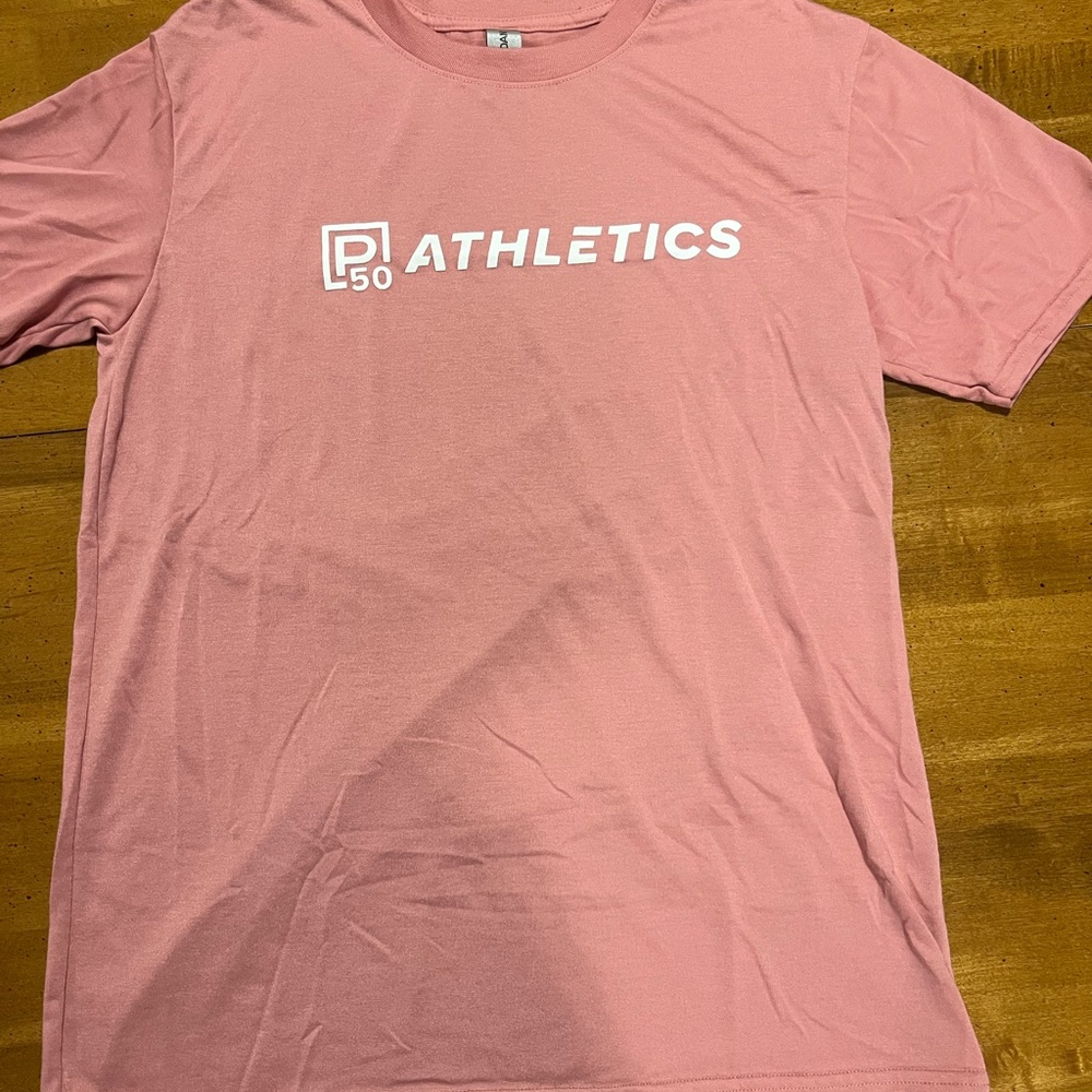 Gildan Men's Athletic Pink Tee